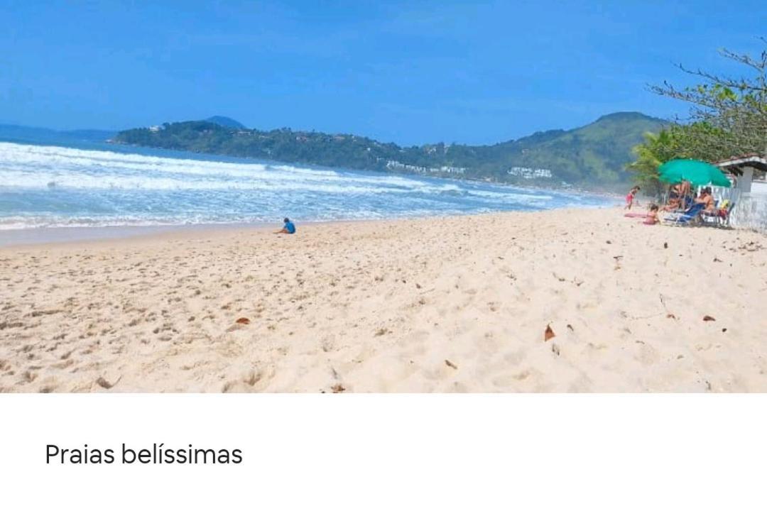 Apto Centro Ubatuba Com Varanda Gourmet, Suite E Piscina Екстер'єр фото